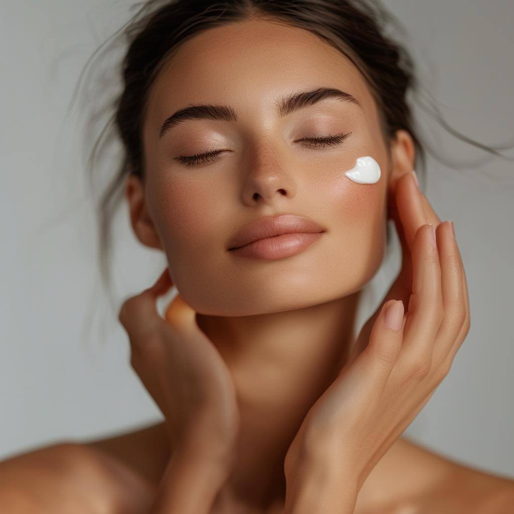 A professional, photostyle background for a beauty and wellness platform targeting both beauty professionals and consumers, focused on our skincare se A professional, photostyle background for a beauty and wellness platform targeting both beauty professionals and consumers, focused on our skincare se