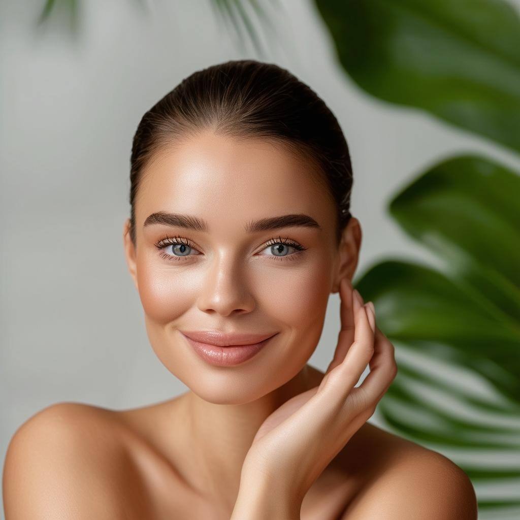 A professional, photostyle background for a beauty and wellness platform targeting both beauty professionals and consumers